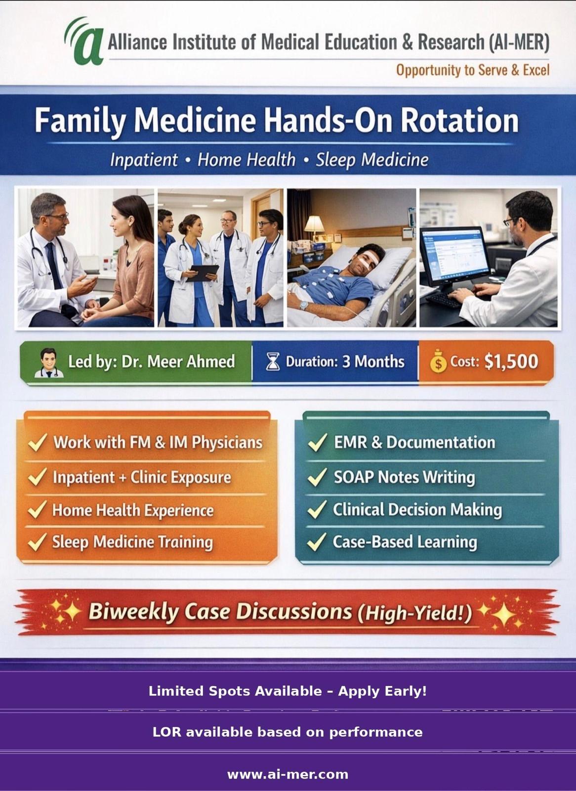 Family Medicine Hands-On Rotation